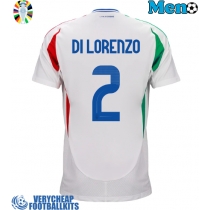 Italy Giovanni Di Lorenzo #2 Replica Away Shirt Euro 2024 Short Sleeve